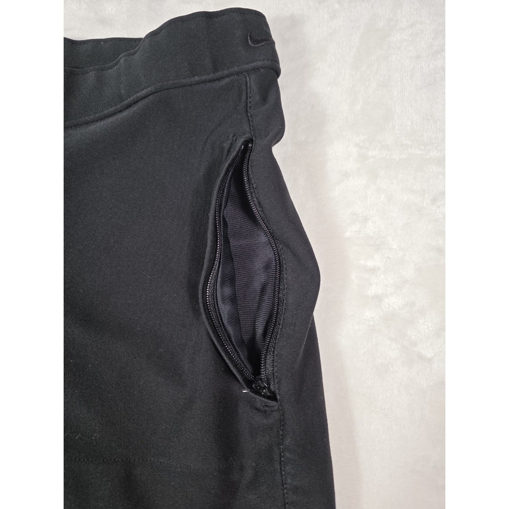 Nike Dri-FIT Stretch Wide Leg Pants Black Womens Size 6 Athletic Golf Career... - Picture 4 of 12